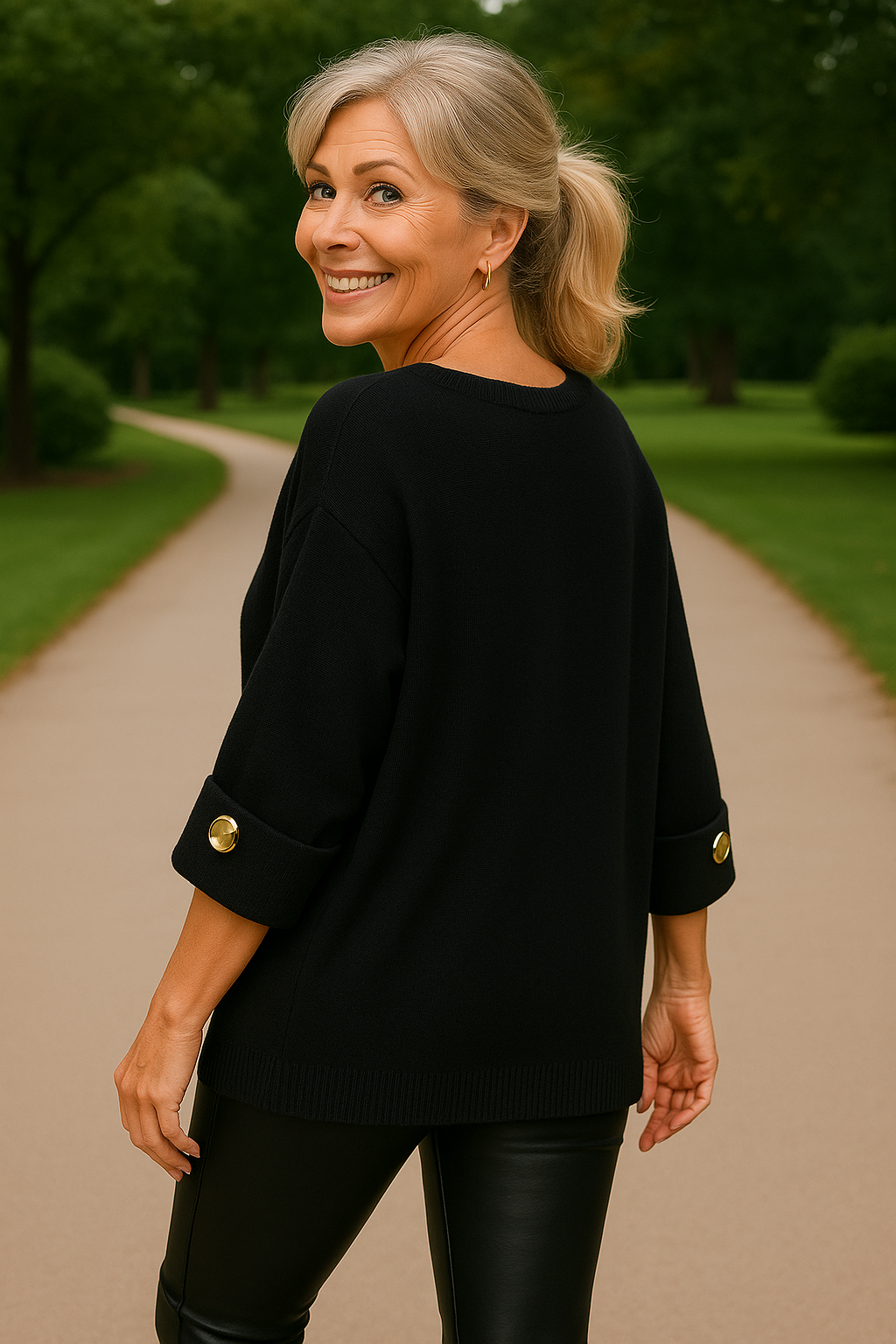 Danika | Pullover-Bluse – Mühelose Eleganz, täglicher Komfort
