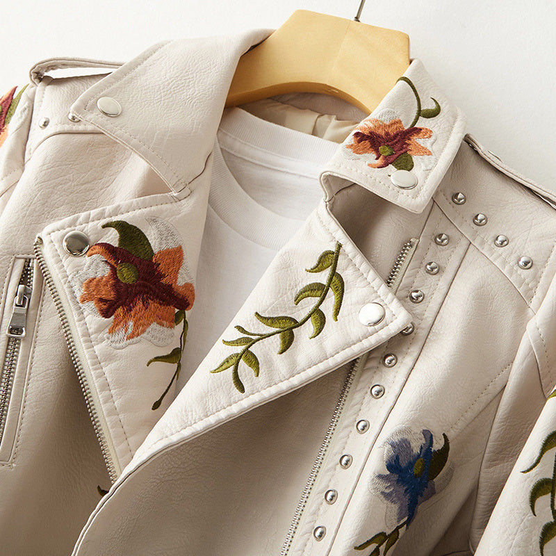 Chloé Montclair Lederjacke