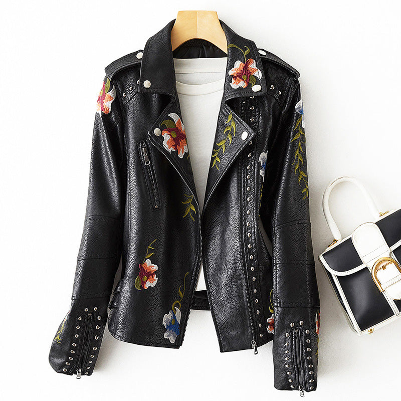 Chloé Montclair Lederjacke