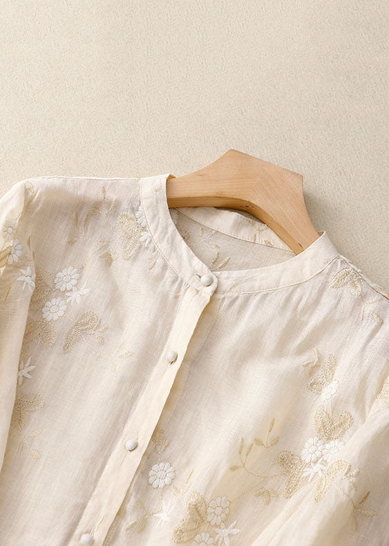 Kourtney™ | Schicke Bluse mit Stickereidetails