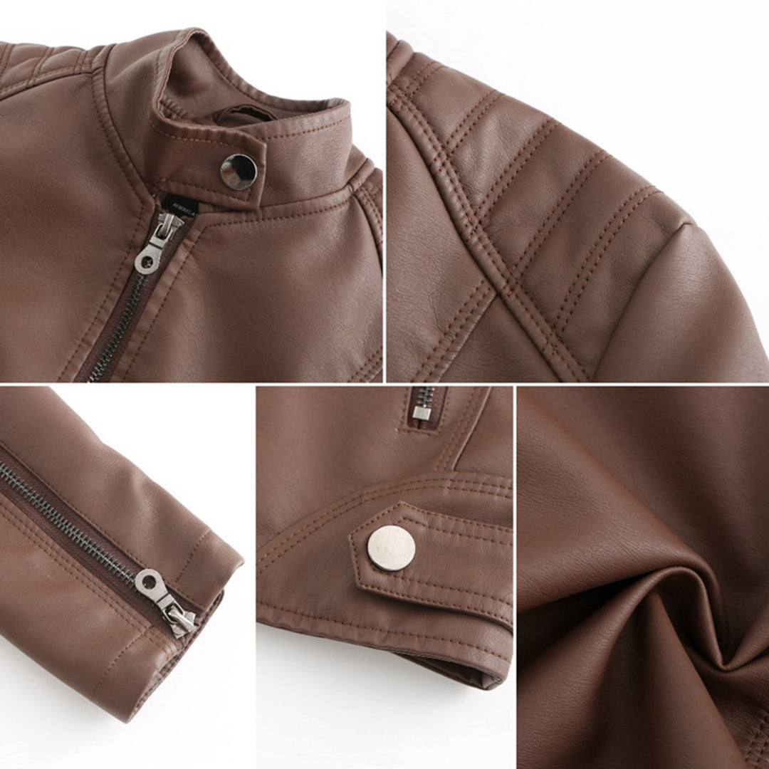 THARAH | Zeitlose Lederjacke