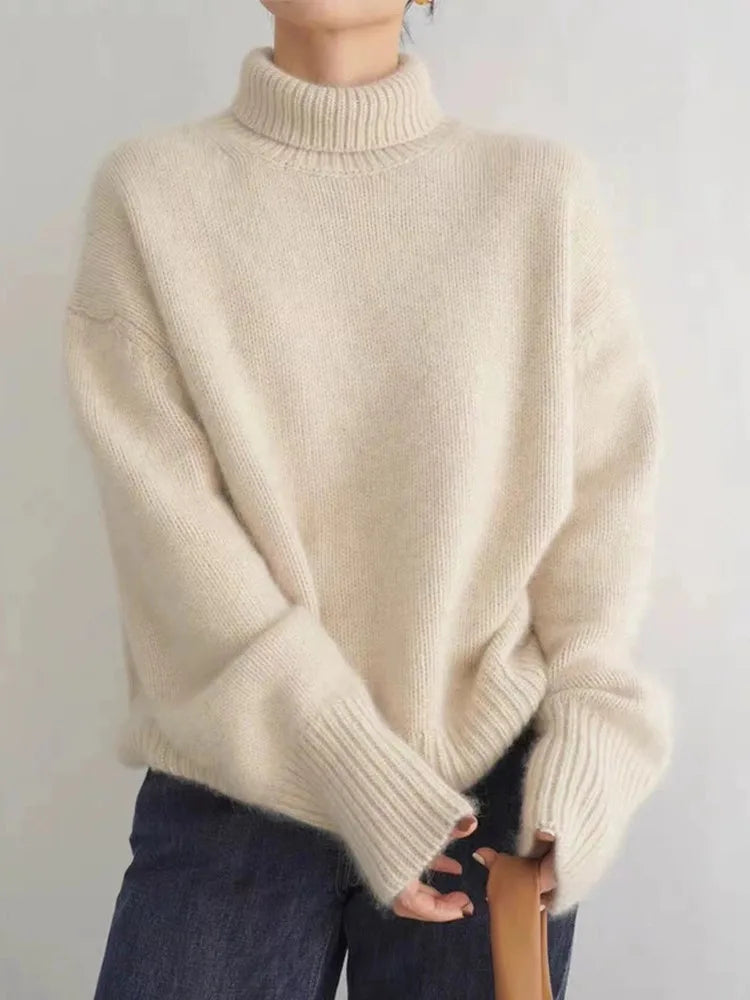 Isabella – Kaschmir-Rollkragenpullover