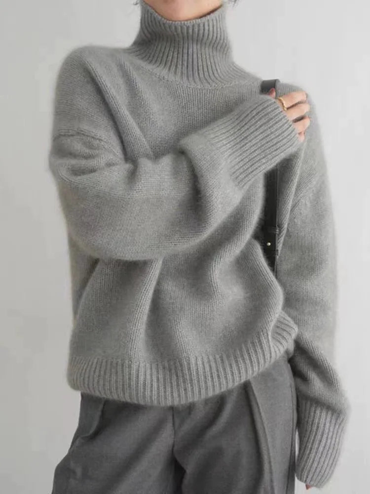 Isabella – Kaschmir-Rollkragenpullover
