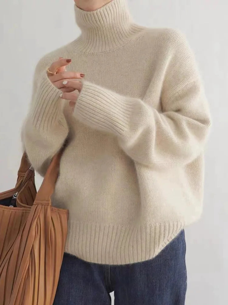 Isabella – Kaschmir-Rollkragenpullover