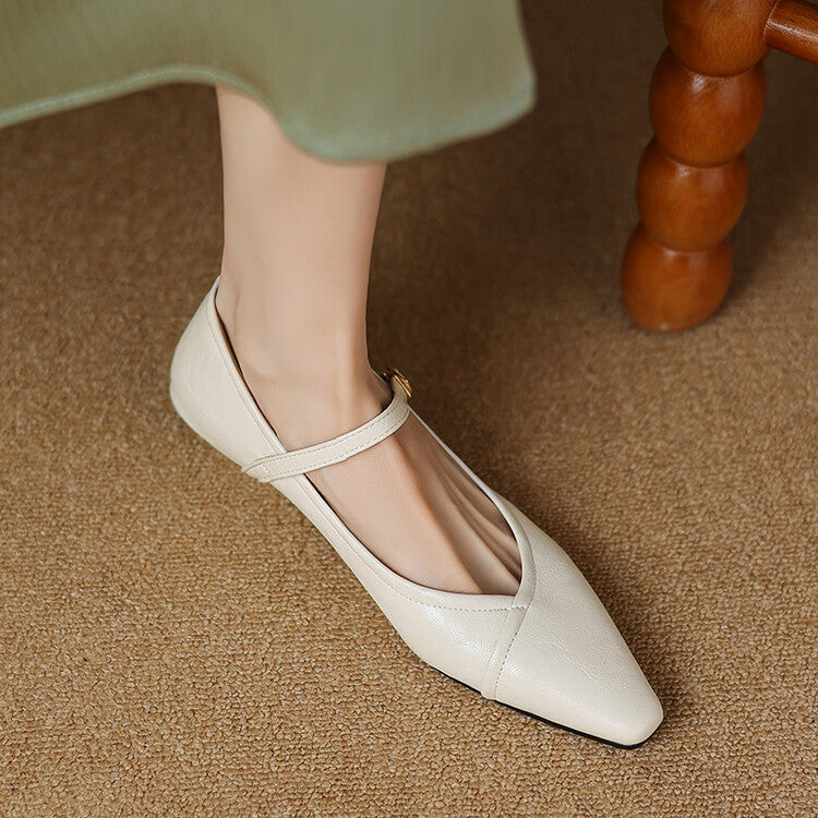 Eliza Flache Sandalen