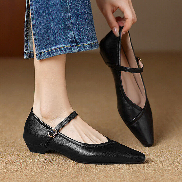 Eliza Flache Sandalen