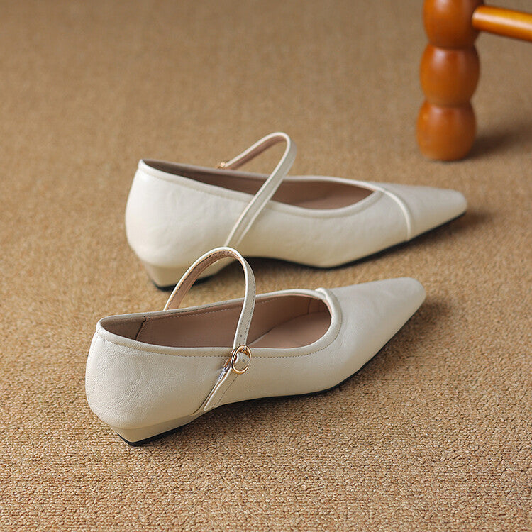 Eliza Flache Sandalen