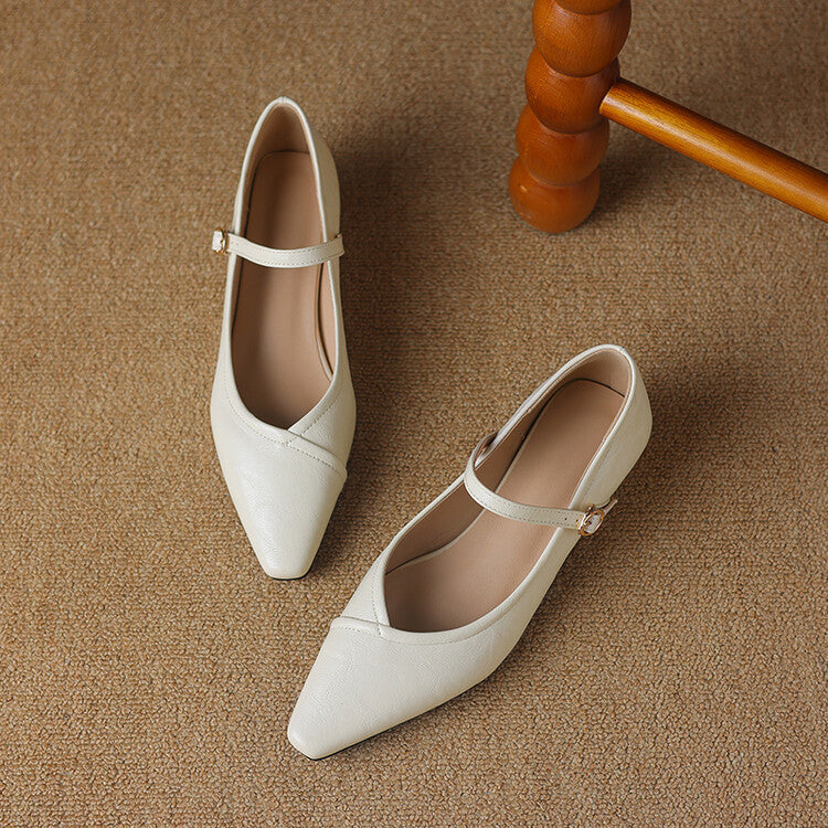Eliza Flache Sandalen