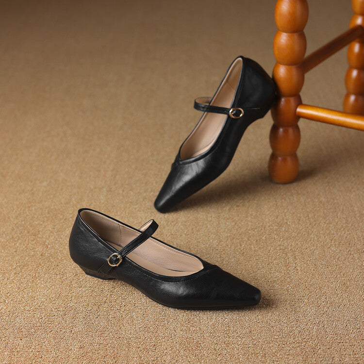 Eliza Flache Sandalen
