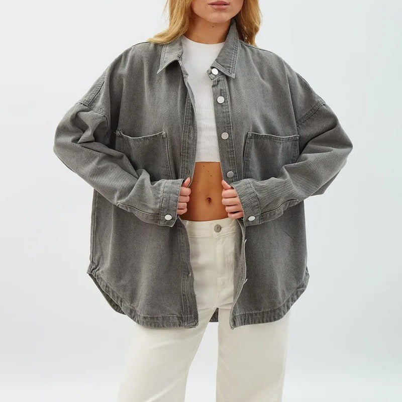 Elise Leroy Klassische Denimjacke