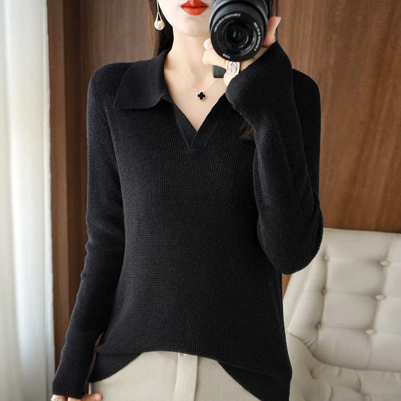 Elise Leroy Himmlischer Strickpullover