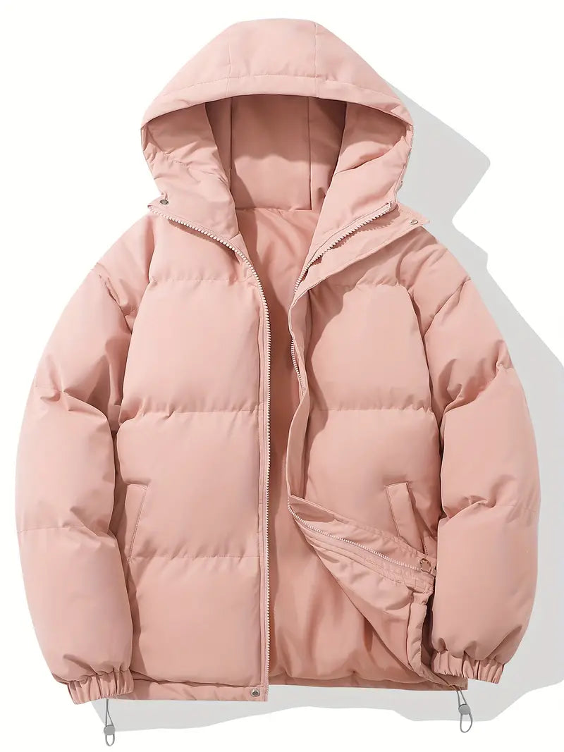 Anika | Gepolsterte Winterjacke mit Kapuze