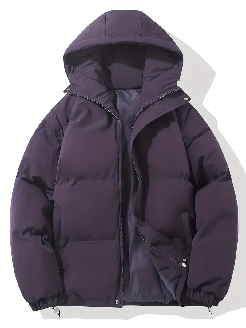 Anika | Gepolsterte Winterjacke mit Kapuze