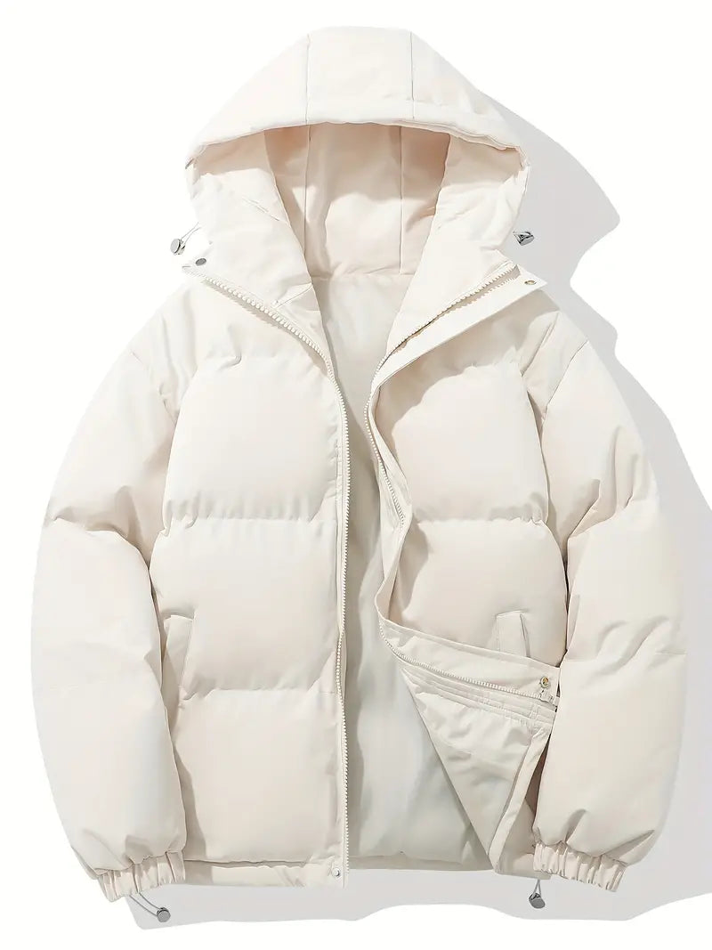 Anika | Gepolsterte Winterjacke mit Kapuze