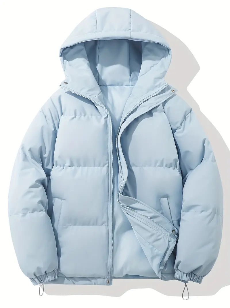 Anika | Gepolsterte Winterjacke mit Kapuze
