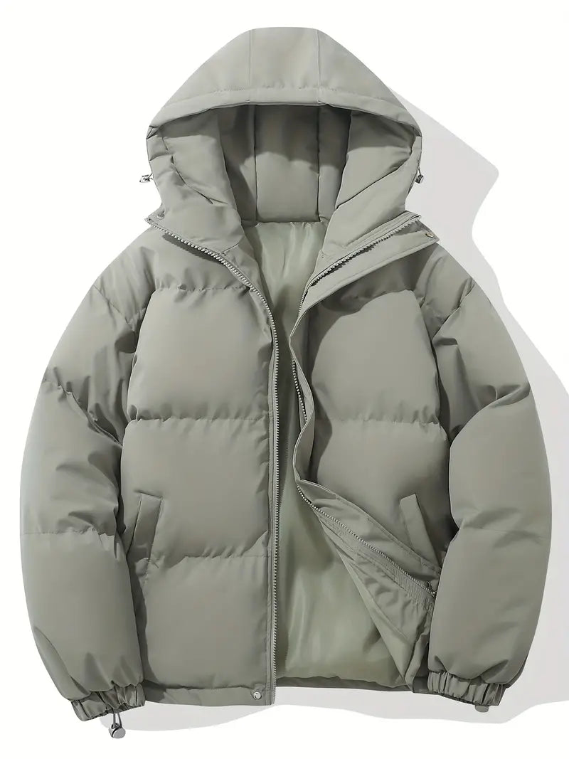 Anika | Gepolsterte Winterjacke mit Kapuze