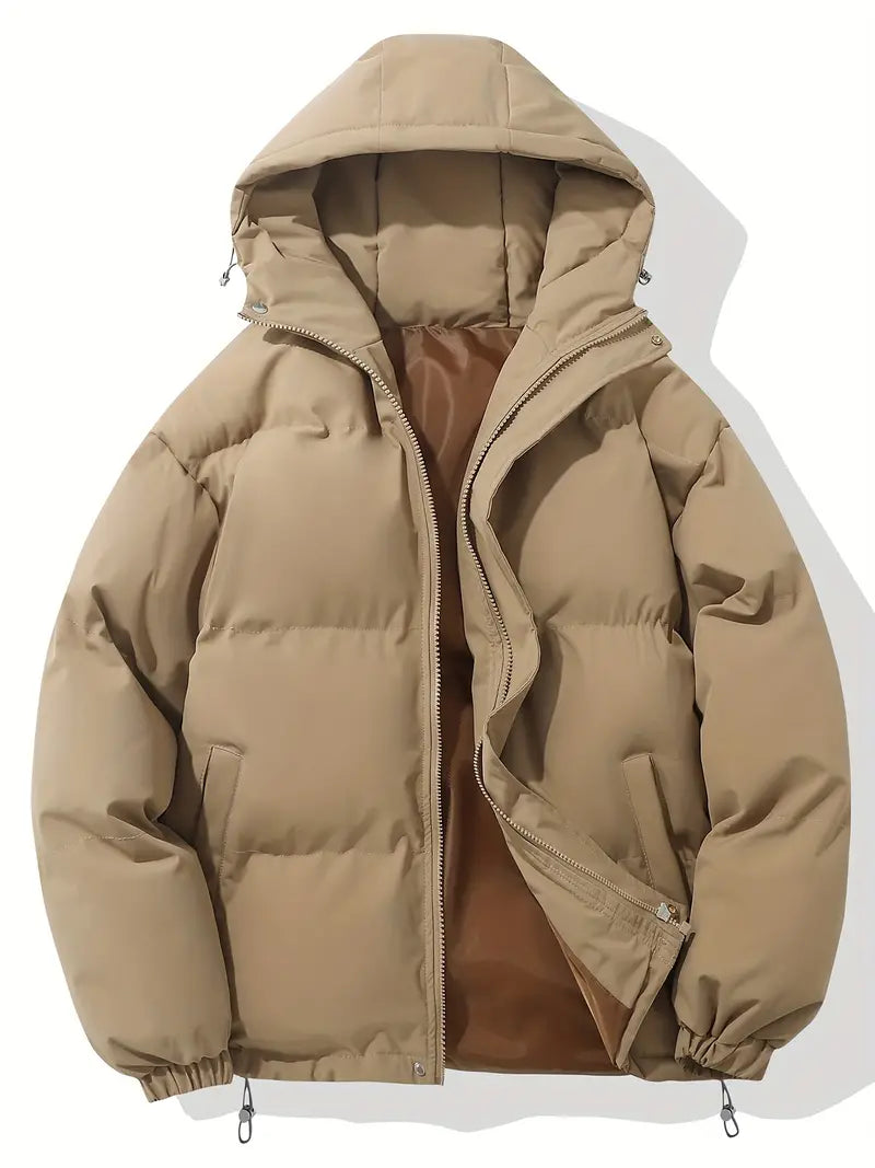 Anika | Gepolsterte Winterjacke mit Kapuze