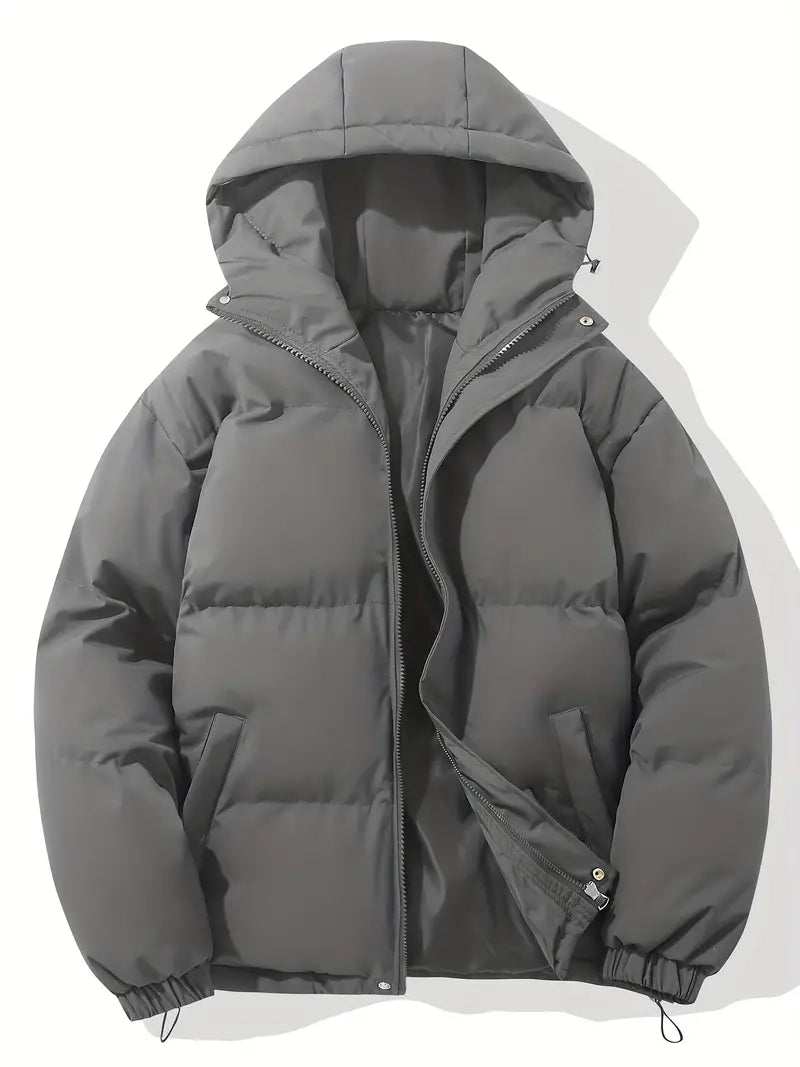 Anika | Gepolsterte Winterjacke mit Kapuze
