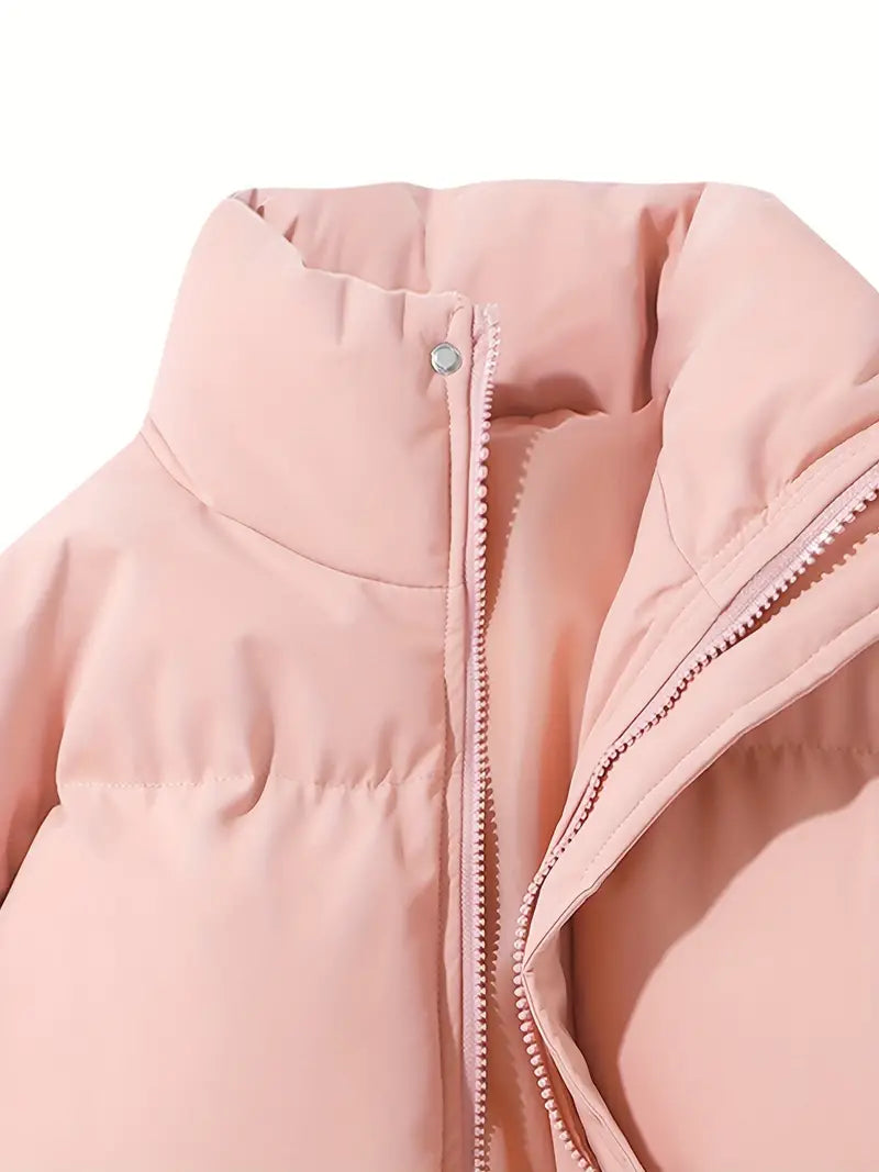 Anika | Gepolsterte Winterjacke mit Kapuze
