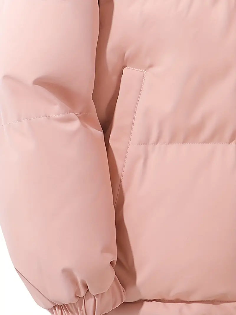 Anika | Gepolsterte Winterjacke mit Kapuze