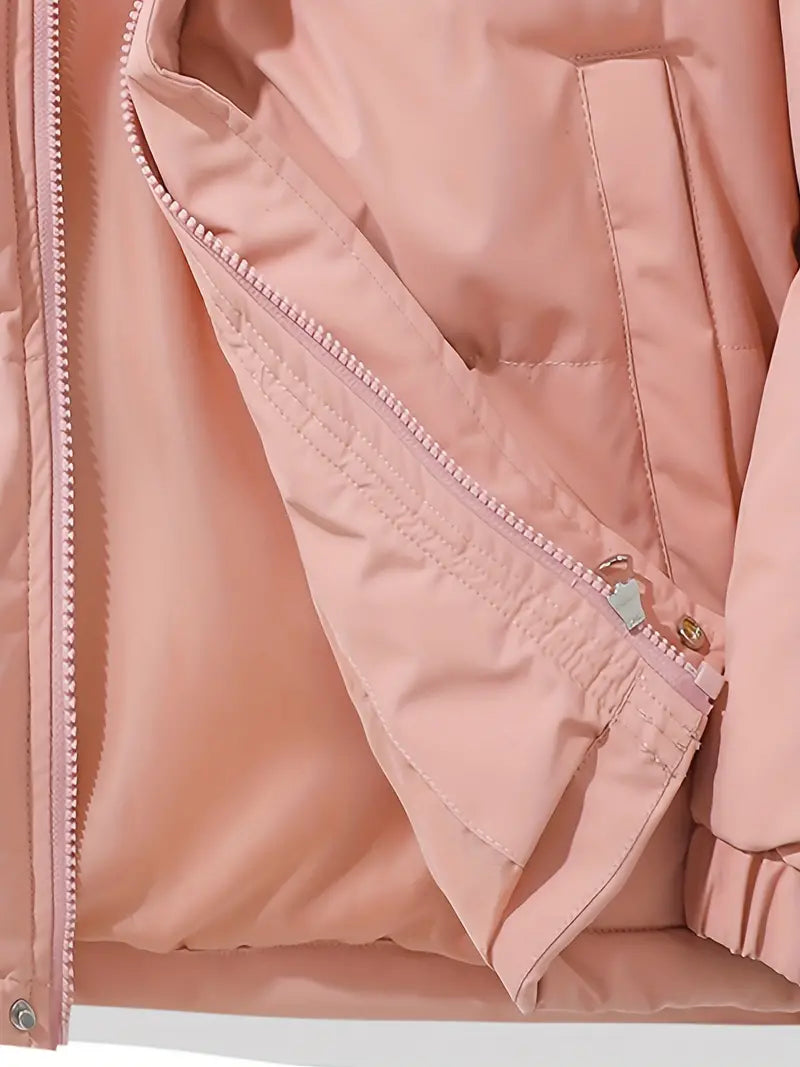 Anika | Gepolsterte Winterjacke mit Kapuze