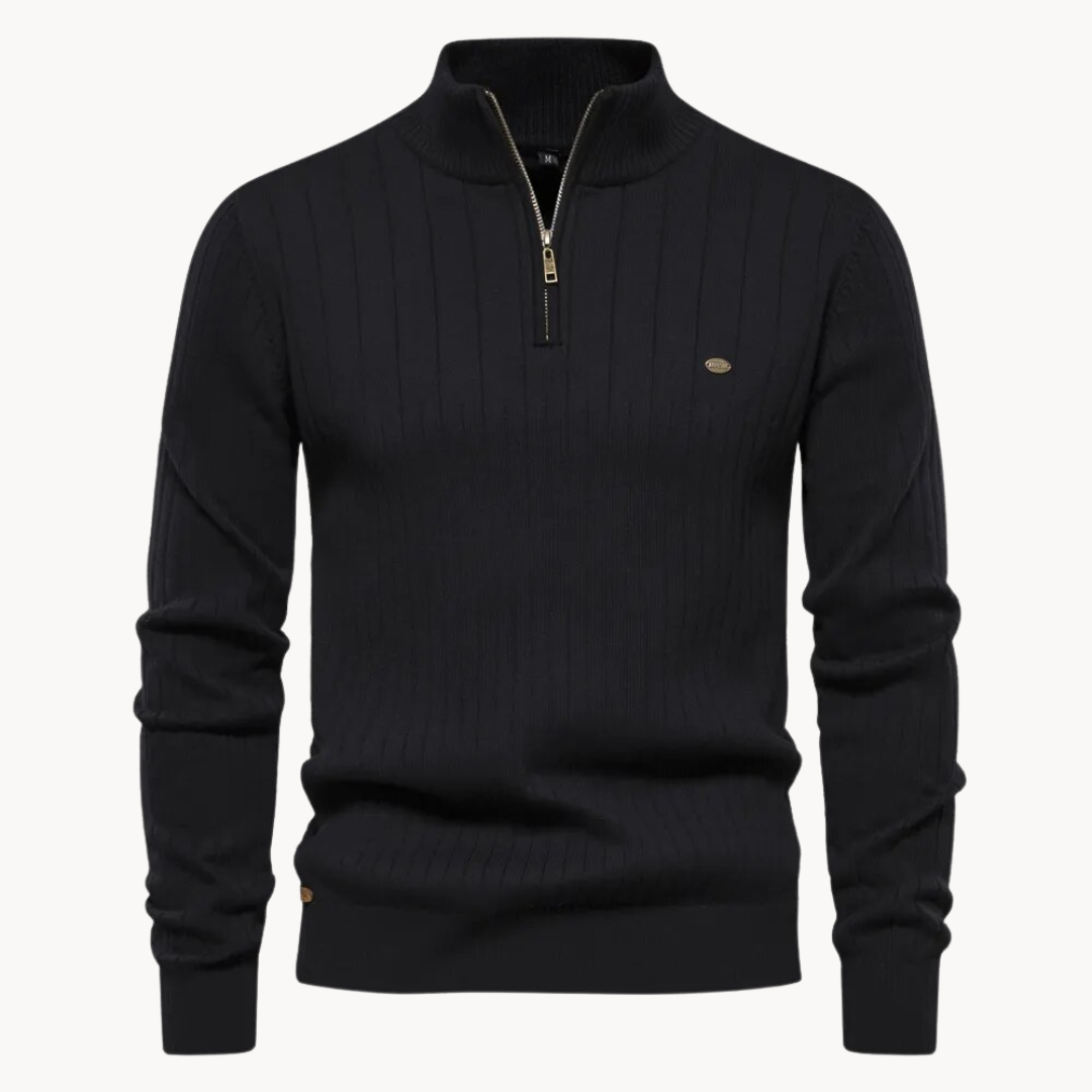 Viertel-Zip-Pullover
