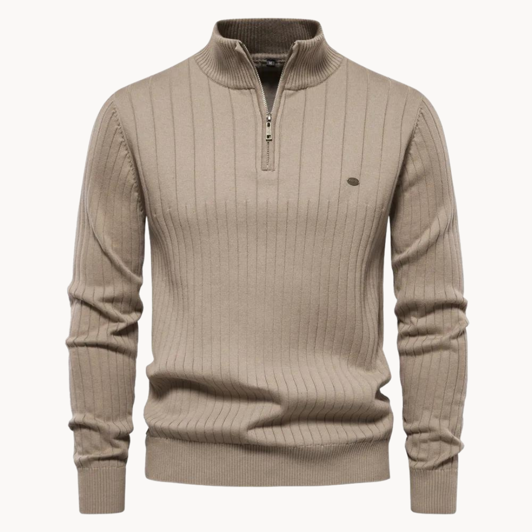 Viertel-Zip-Pullover