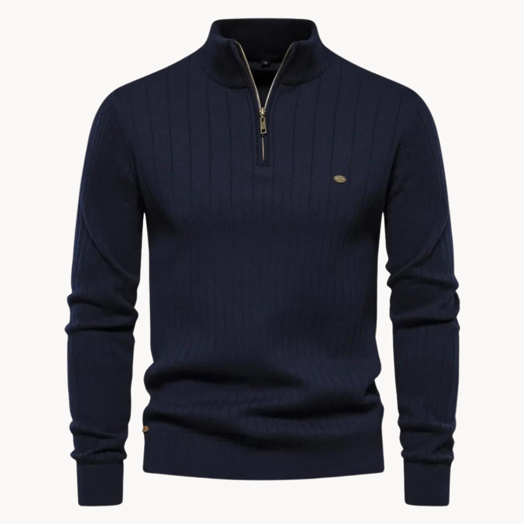Viertel-Zip-Pullover