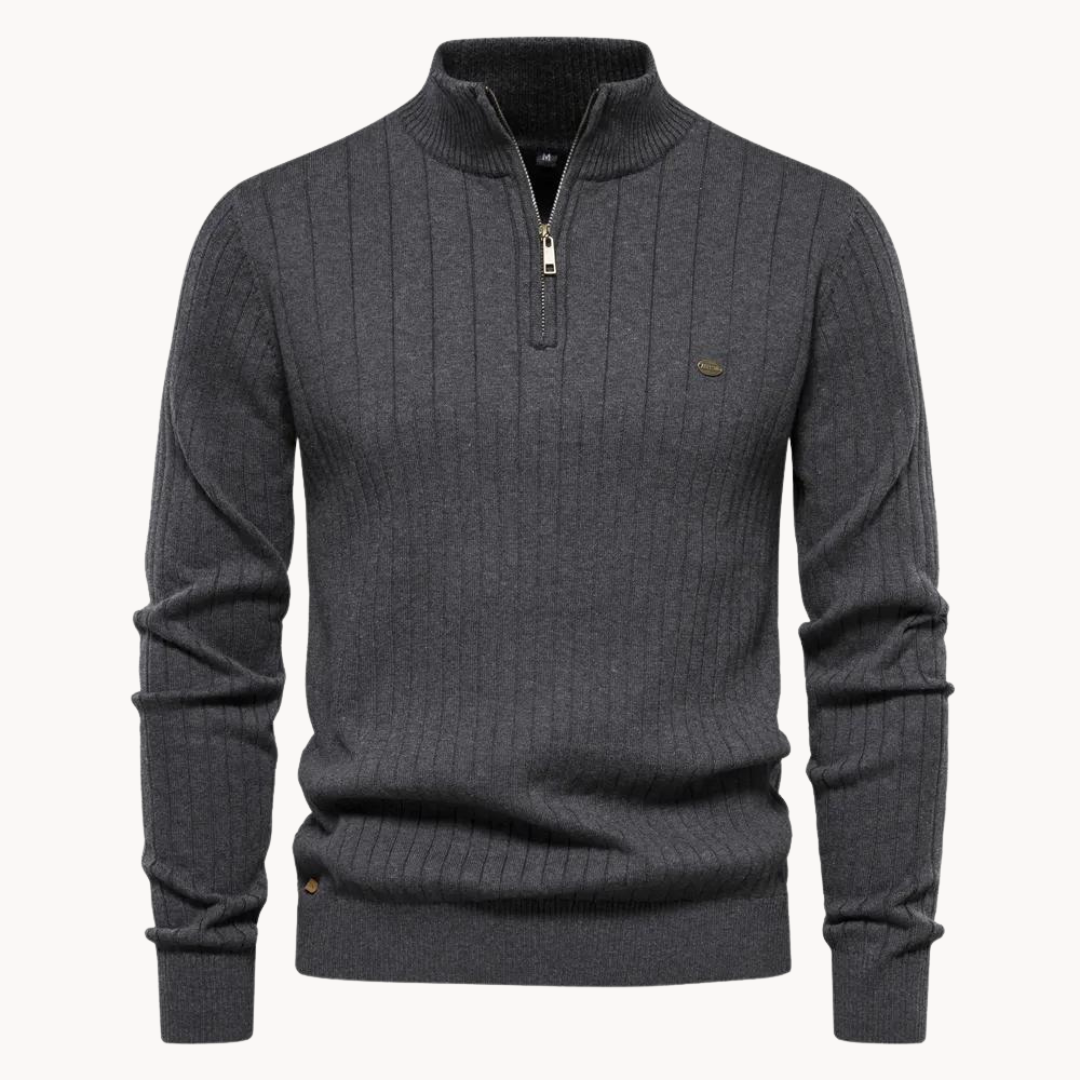 Viertel-Zip-Pullover