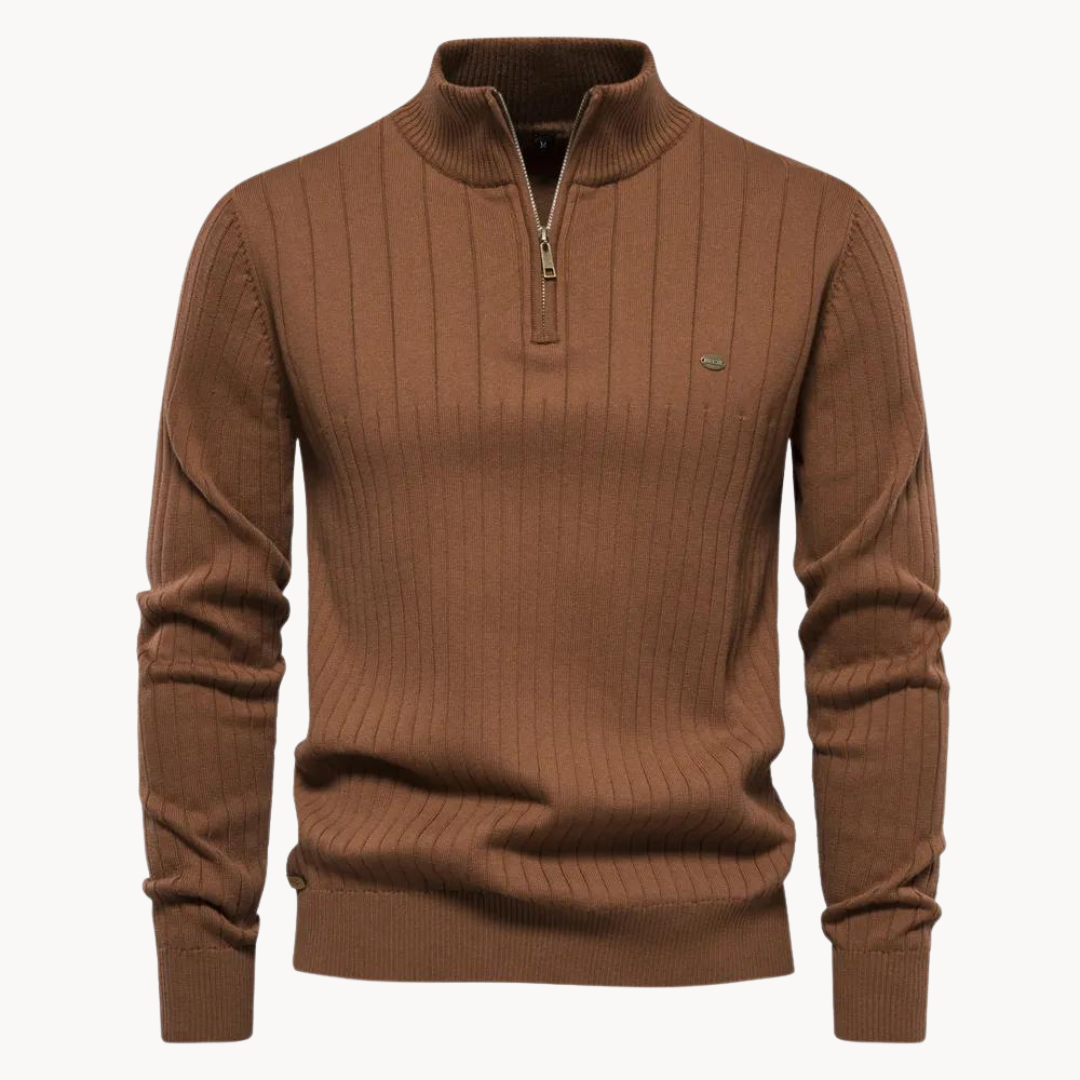 Viertel-Zip-Pullover