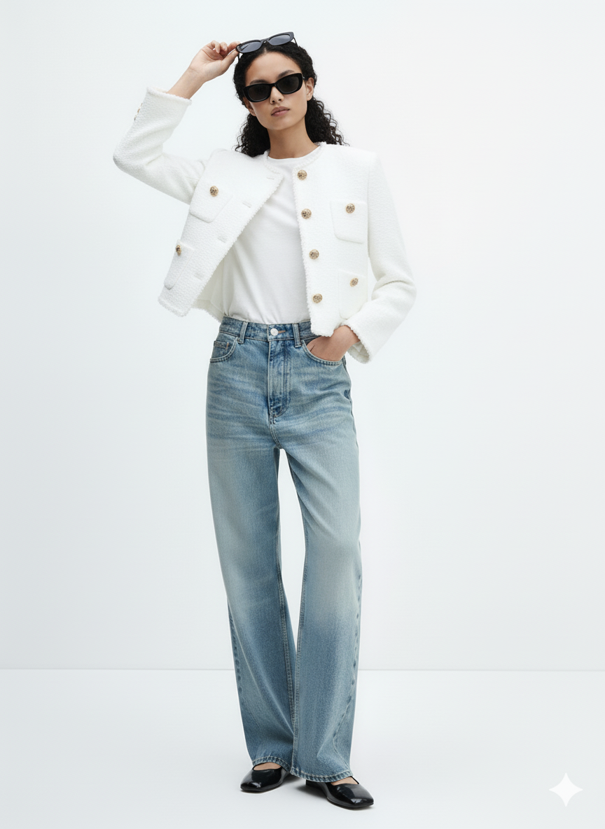 Mystique & Co™ Tweed-Chic-Jacke