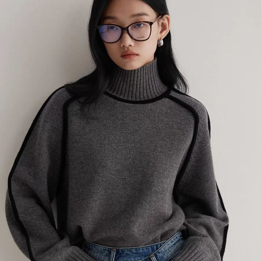 THARAH | Weicher Rollkragenpullover aus Kaschmir