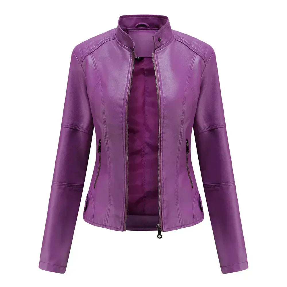 Nova | Chic Leather Jacket