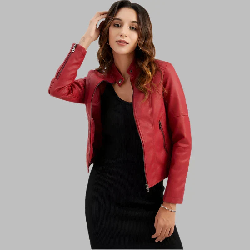 Nova | Chic Leather Jacket