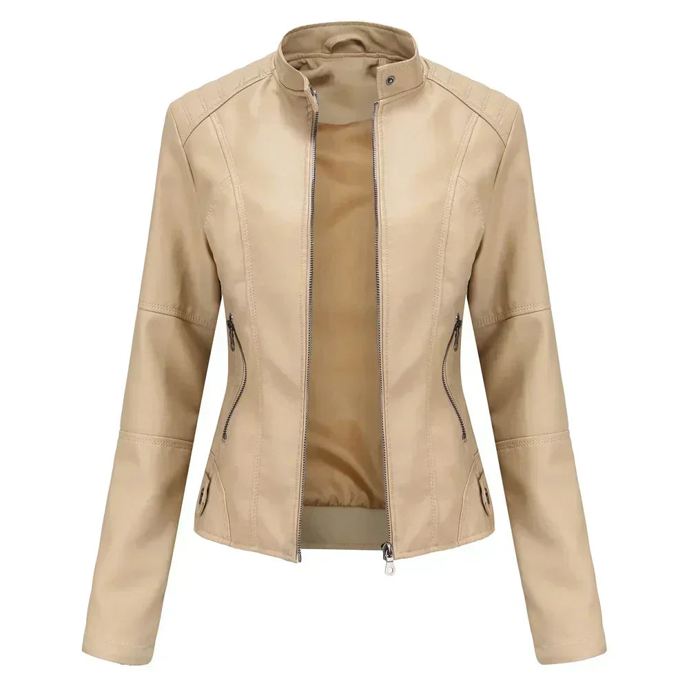 Nova | Chic Leather Jacket