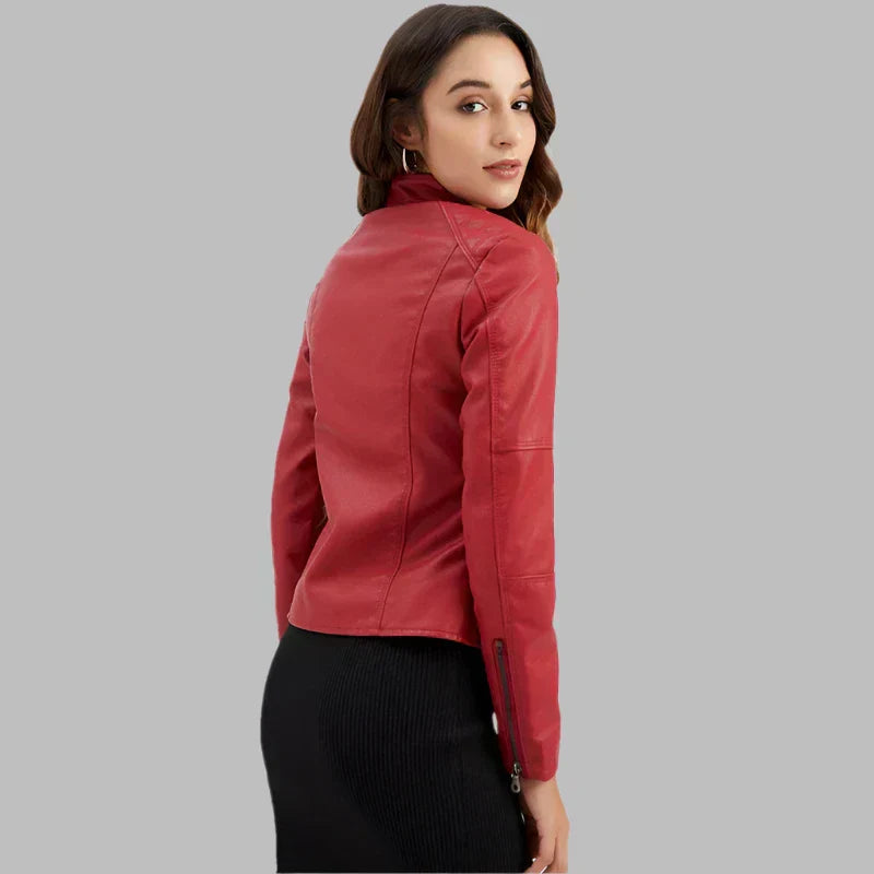 Nova | Chic Leather Jacket