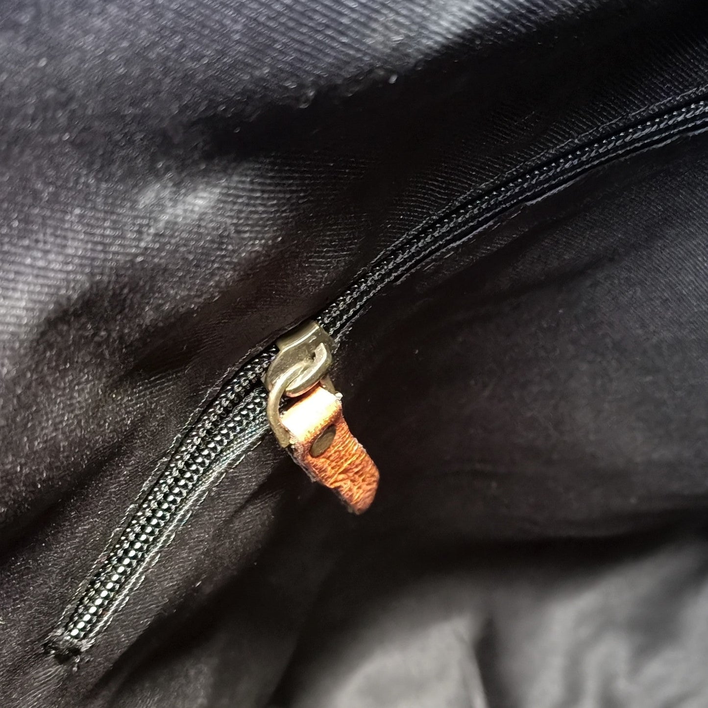 Dunkelbrauner Leder-Rucksack