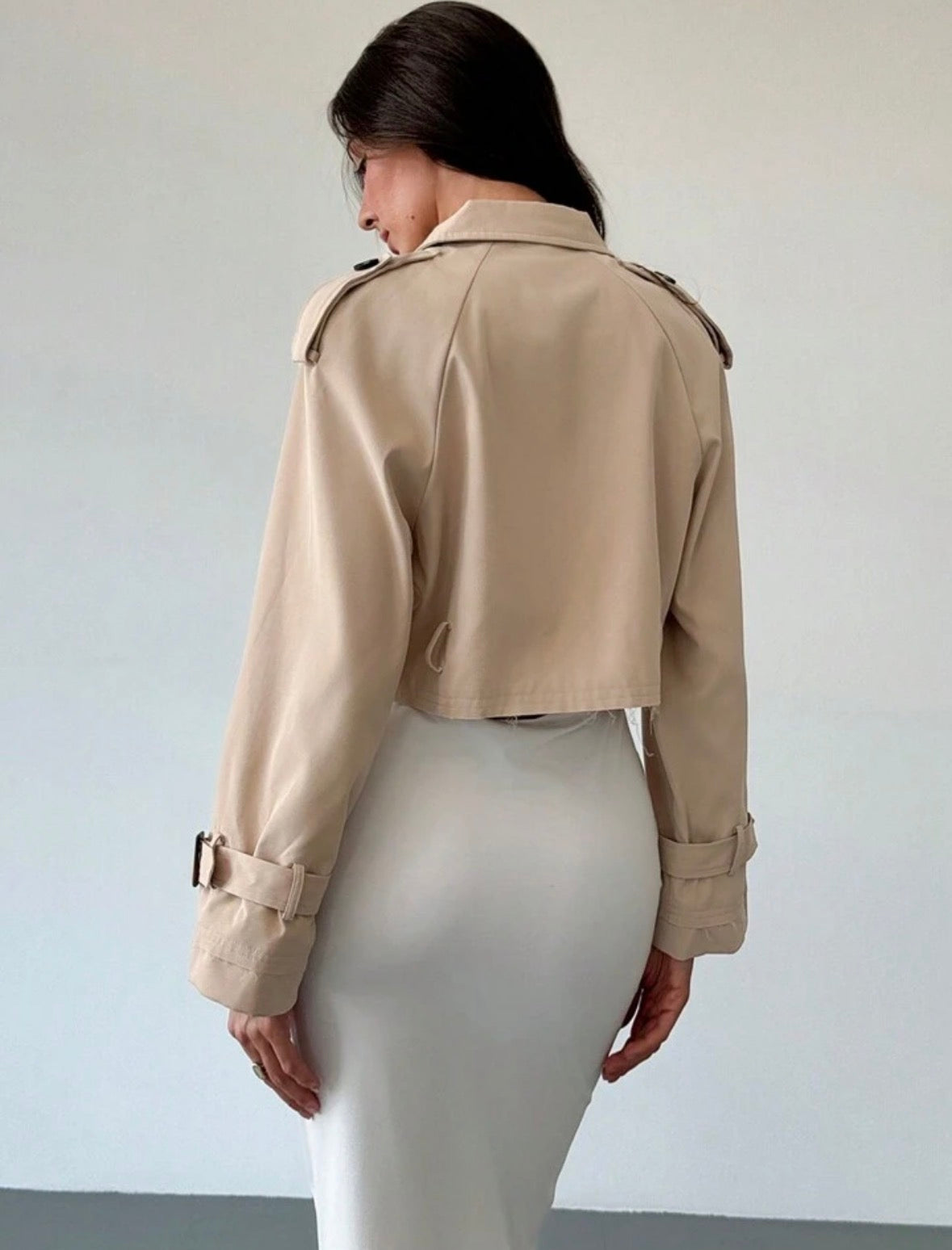 Mystique & Co™ Elegante Cropped Jacke