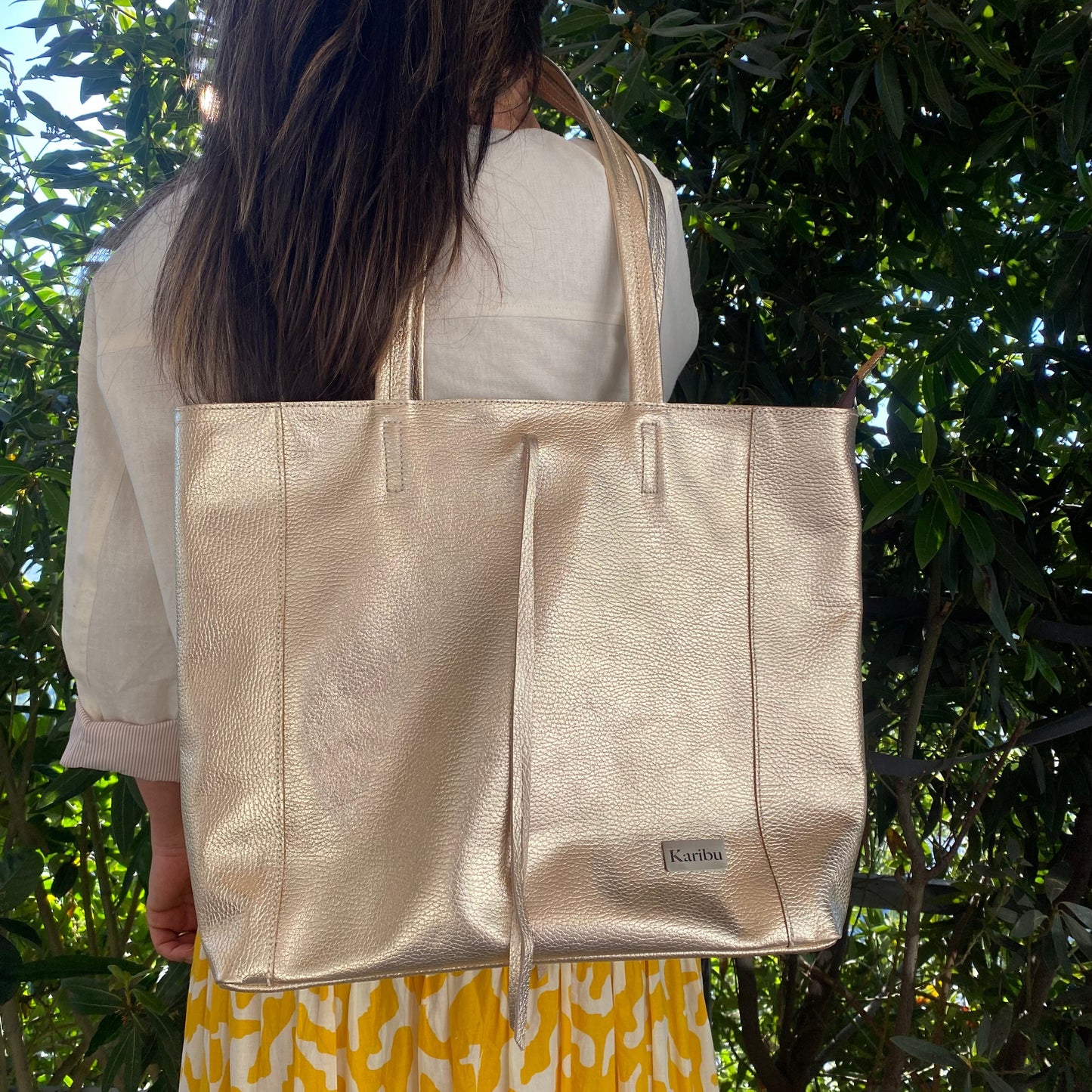 Große Goldene Florence Geldbörse