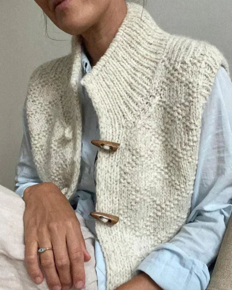 IVY™ - Klassischer Ärmelloser Cardigan