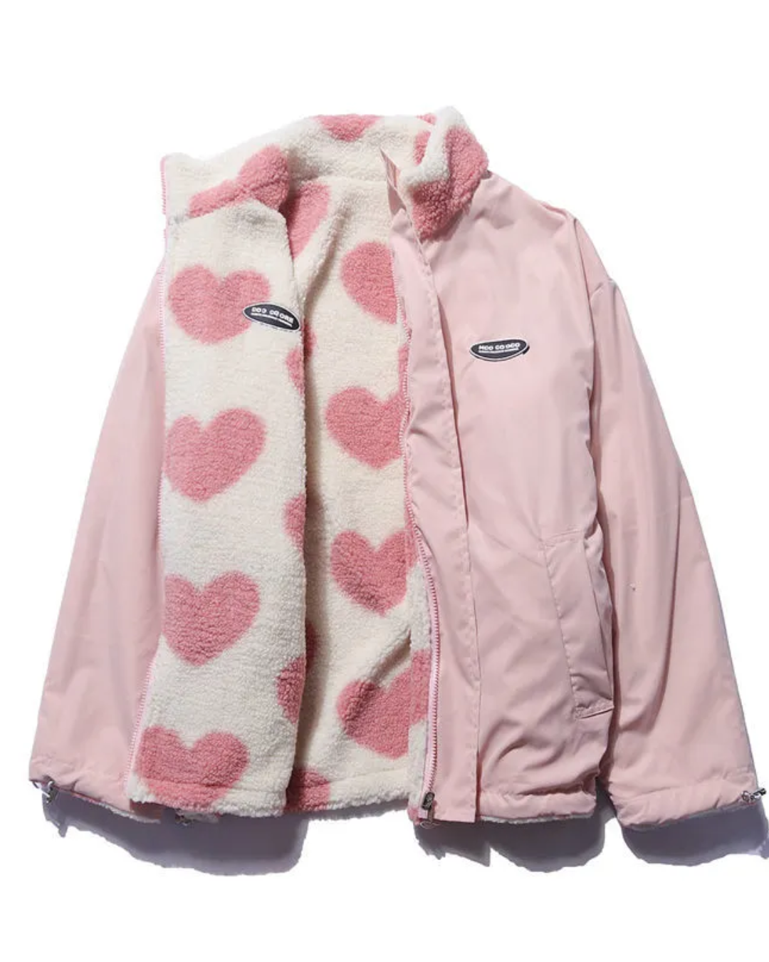 Shaima™ | Wendejacke mit Herzmotiv
