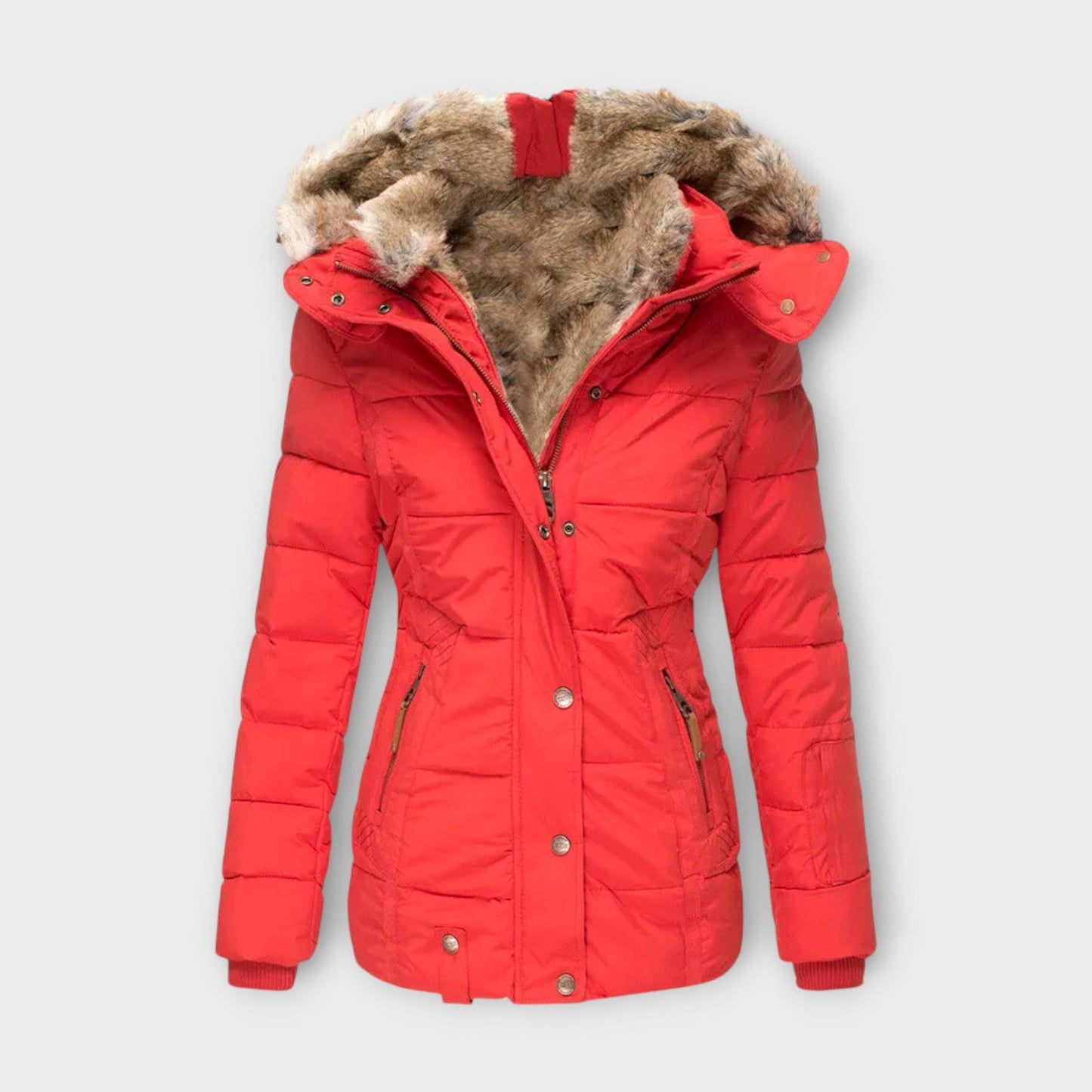 Megan | Stylish Faux Fur Jacket