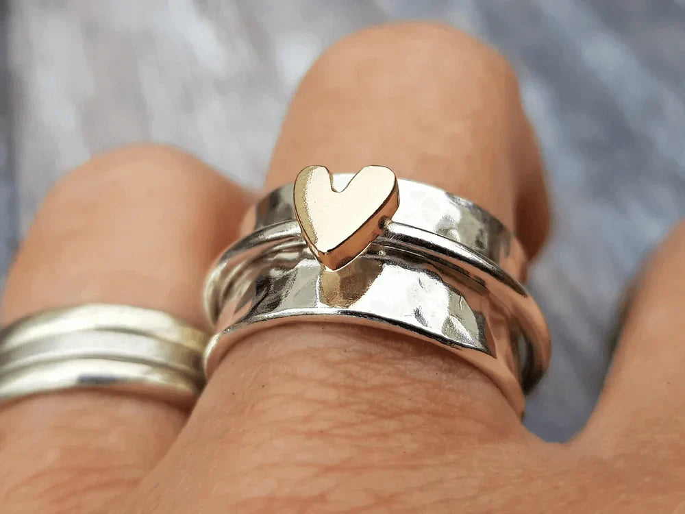 Maeve™ | Polierter Herzring