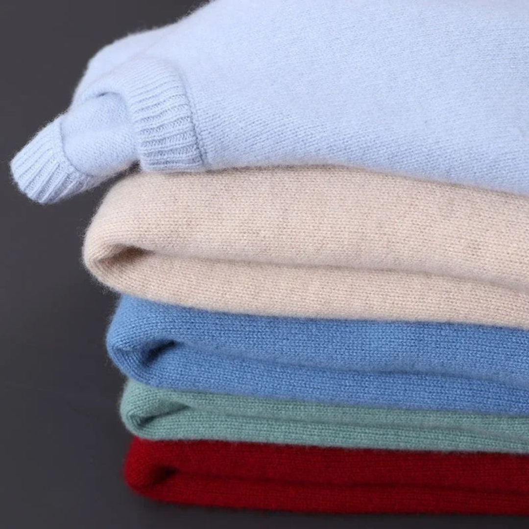 Thierry | Kaschmir Pullover mit Rundhalsausschnitt