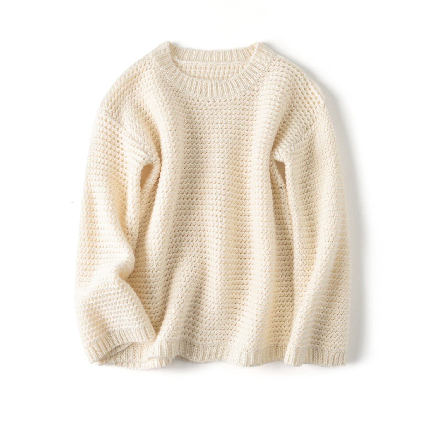 Aurora BequemePullover mit Waffelstruktur