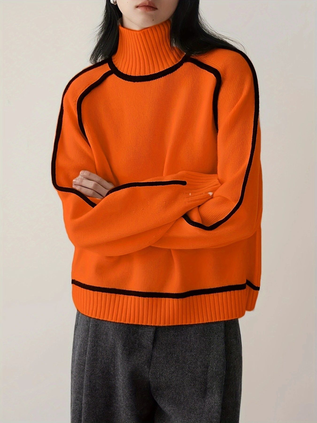 THARAH | Weicher Rollkragenpullover aus Kaschmir