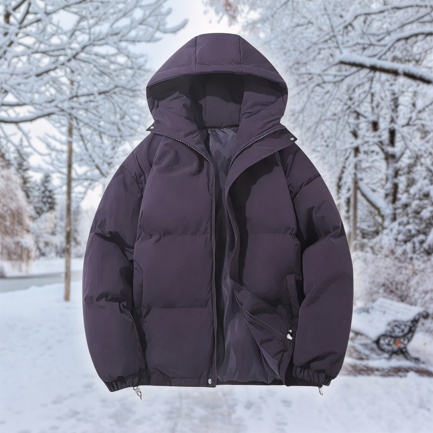 Mystique & Co™ Winter Puffer Mantel