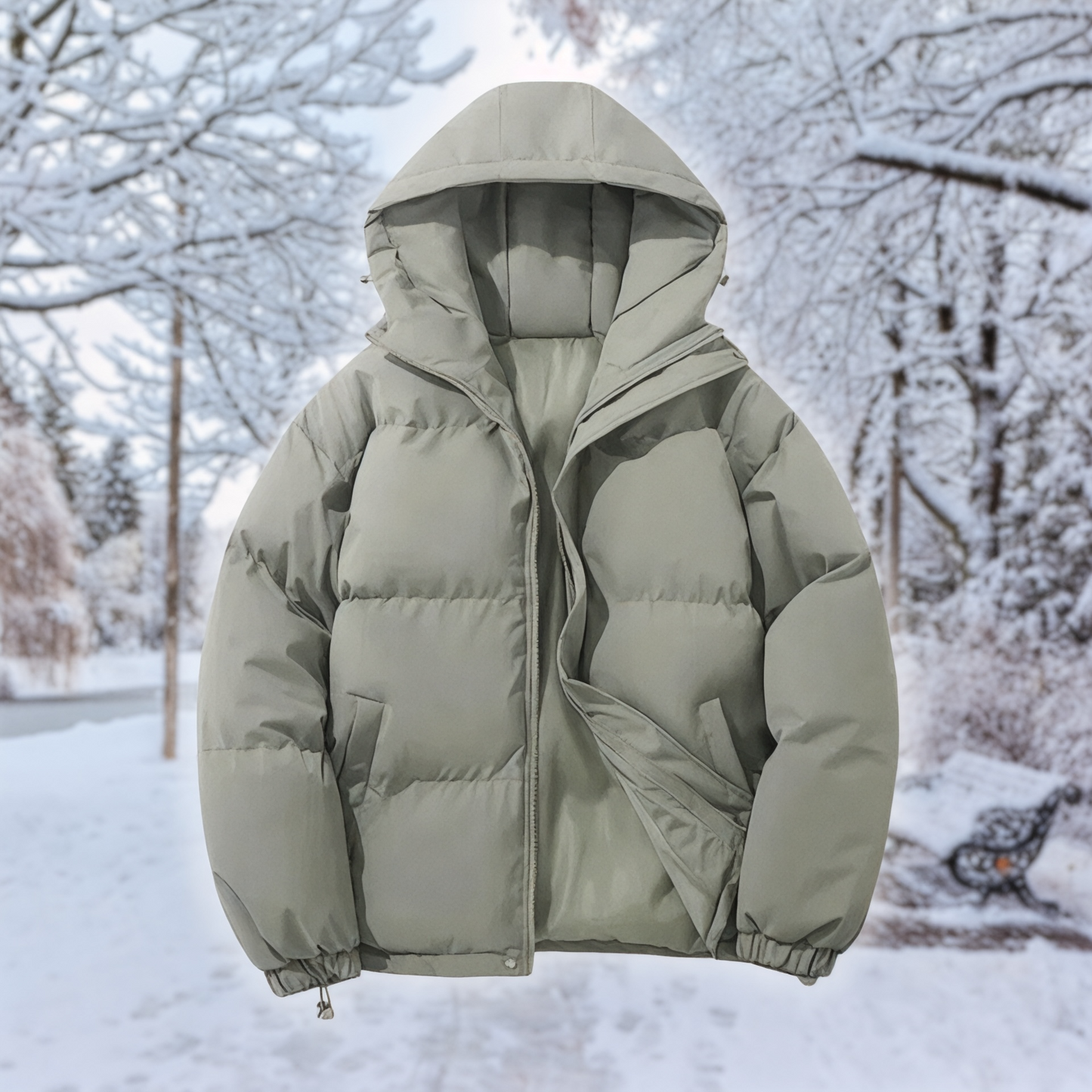 Mystique & Co™ Winter Puffer Mantel