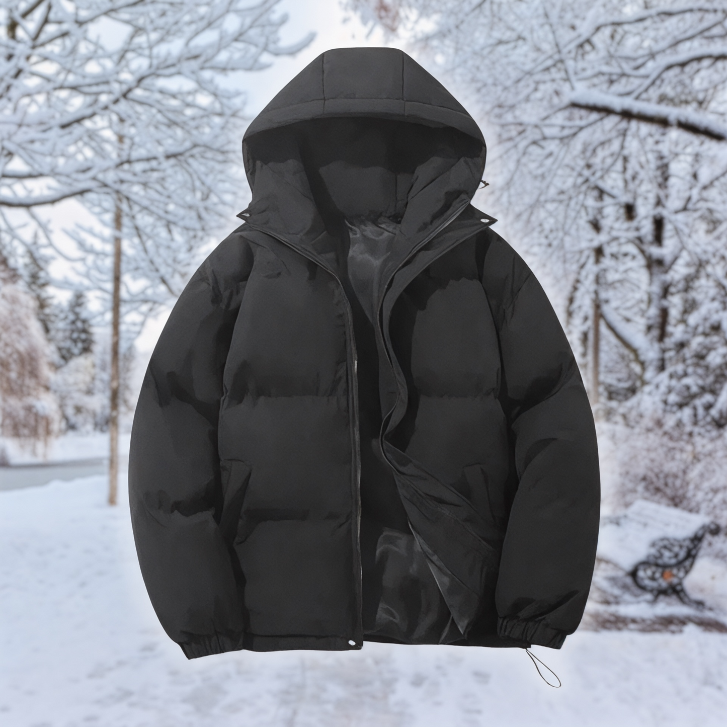 Mystique & Co™ Winter Puffer Mantel