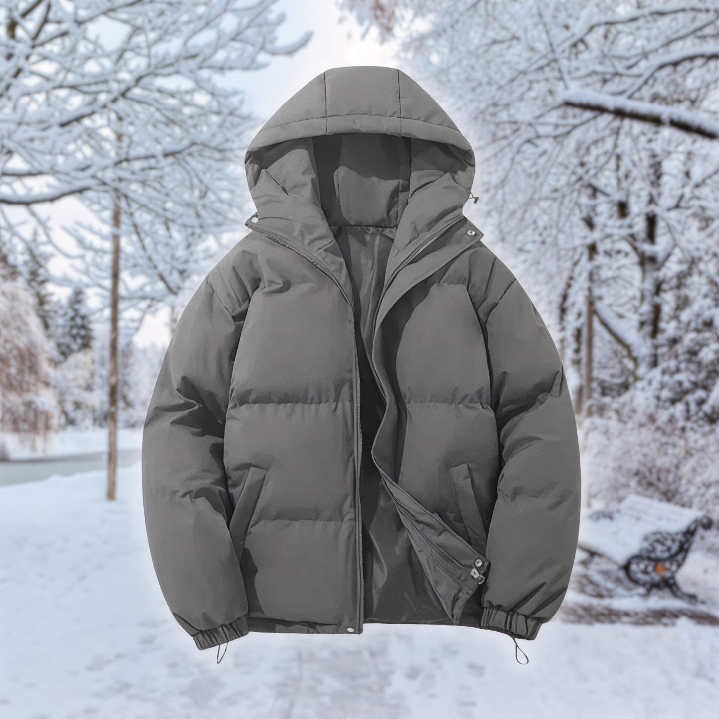 Mystique & Co™ Winter Puffer Mantel